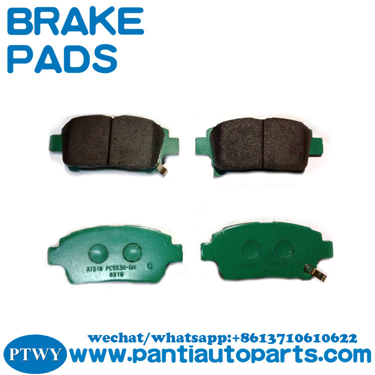 high performance brake pads For Toyota Corolla 