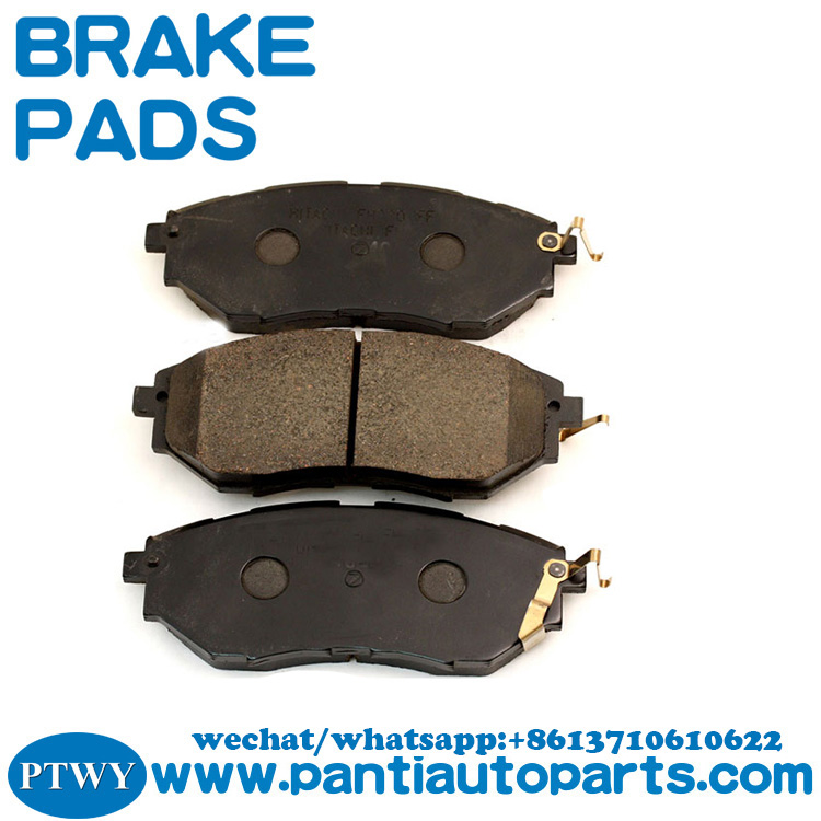 High quality super quiet brake pads for subaru OEM26296-AG000