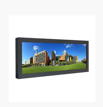 43 inch Ultra Thin Stretched Bar Lcd Monitor For Metro Event Advertising Display Board