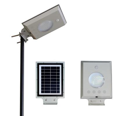 5W Outdoor Integrated Motion Sensor All In One Solar Led Street Light With IP65