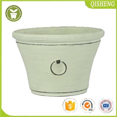 Aged Lite Planter For Garden And Home Use,stone Material Mixture