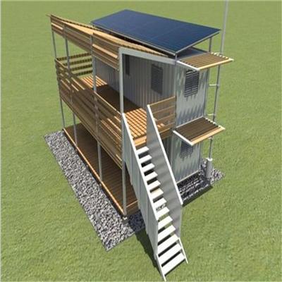 Four Accommodation Flat Pack Container House