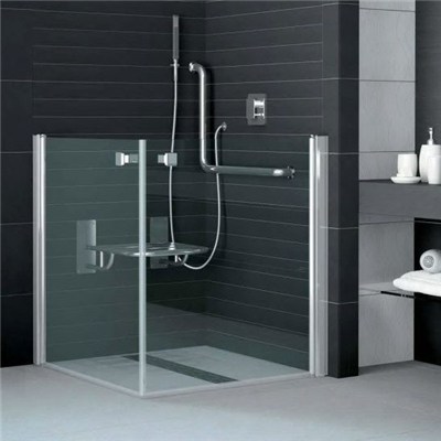 Half Height Shower Door/disabled Shower Cubicles/Barrier-free Shower enclosures