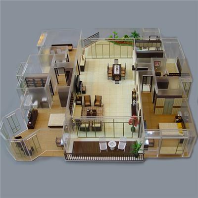 Acrylic Miniature 3d Scale Model For House Interior Layout