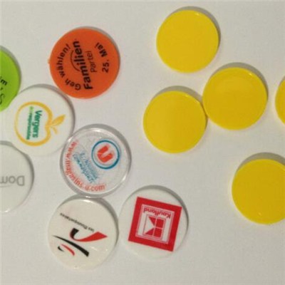 Customized Plastic Game Discs Playing Coins Plastic Chips