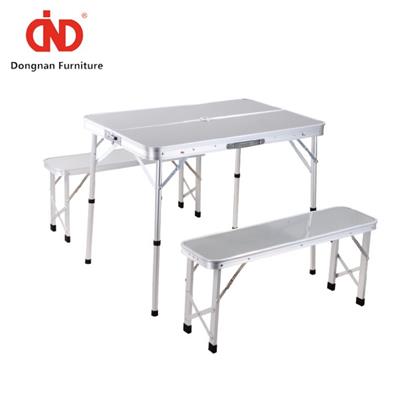 DN Outdoor Folding Picnic Table With Benches,BBQ Picnic Table And Chairs Set
