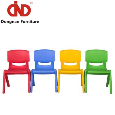 DN Plastic Lawn Table Chairs For Kids, PP Stackable Furniture Desk Chairs