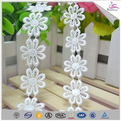 Garment Accessory Chemical Lace Trim Fabric For Women Dress