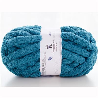 Super Chunky 100% Polyester Fancy Chenille Yarn For Knitting