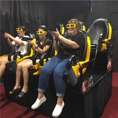 Attractive Interactive 7D Cinema With Guns 7D Theater Dynamic Equipment
