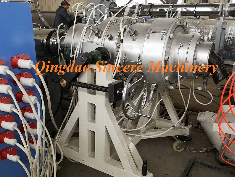 HDPE PE Water|Gas Supply Pipe Extrusion Making Machine