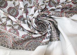 Fully Embroidered Wool Scarf Ladies Turban for Sale Dubai Keffiyeh