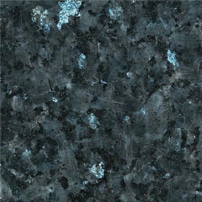 Blue Pearl Royal Silver Granite Origin Norway With White Cabinets Backsplash For Kitchen Bathroom Ideas