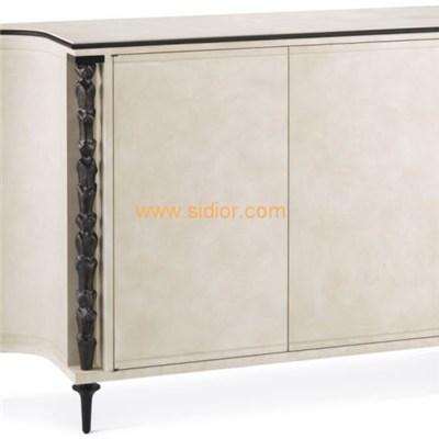 Hotel Lobby Home White Wood Console Table