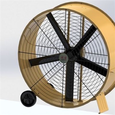 60 Inch Large Diameter Axial Negative Pressure High Strength Steel Plate Fan