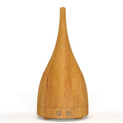 Cool Mist Humidifier Ultrasonic Aroma Essential Oil Diffuser For Office Home Bedroom Living Room Study Yoga Spa - Wood Grain