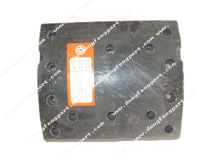 Brake lining for Dong Feng truck parts