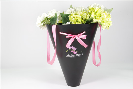 custom popular round cardboard flower box packaging manufacturer from Shenzhen