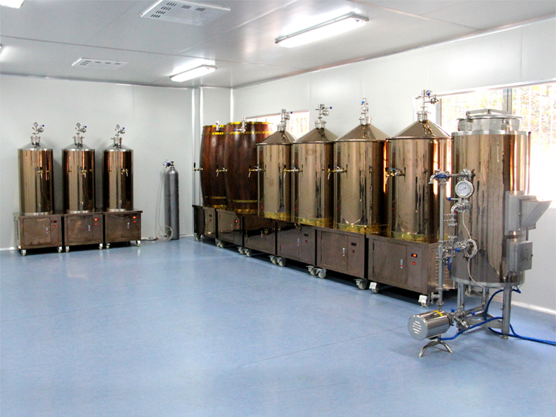 New design beer brewery equipment conformance to USA standards