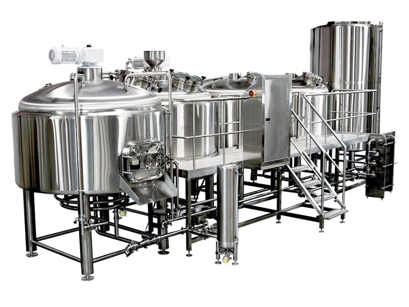Daily output SUS304 beer brewing system suitable for hot pot restaurant