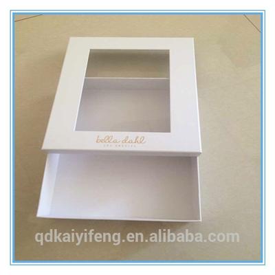 Customized Logo Printed Paper Garment Packaging Box For Clothing