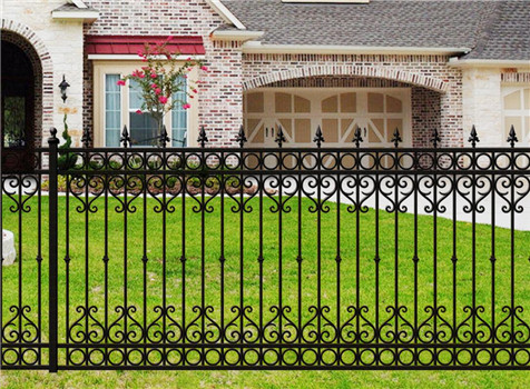 factory wholesale competitive price of new design wrought iron fence 
