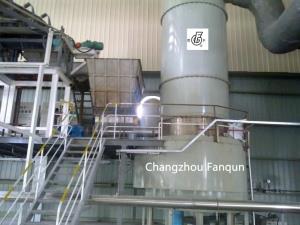 Air Flow Flash Dryer With Gas Heating