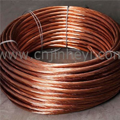 Continuous Casting Bare Copper Clad Steel Stranded Wire | Cable | Mesh