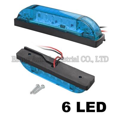 Utility Strip Light Bar Auto Marker Light 12V/24V Low Current Draw With 6/12/18 LEDs