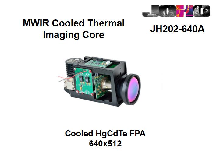 Joho Mwir Cooled Infrared Thermal Imaging Camera Module 640X512 Pixel