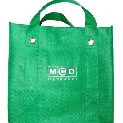 Best Selling Personalized Silk Screen Printing Logo Reusable Promotional Non Woven Tote Shopping Bag