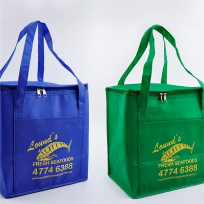 Made In China Customized Non Woven Ice Bag Lunch Bag Non Woven Cooler Bag