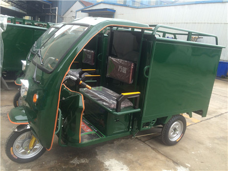 battery operated electric tricycle for express courier service