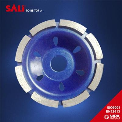 China supplier Single Row Diamond Grinding Cup Wheel for polishing stone