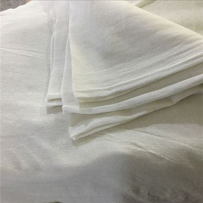210gsm Not Colored Or Bleached, Double-deck Fiberglass Flame Retardant Fabric For Home Textile