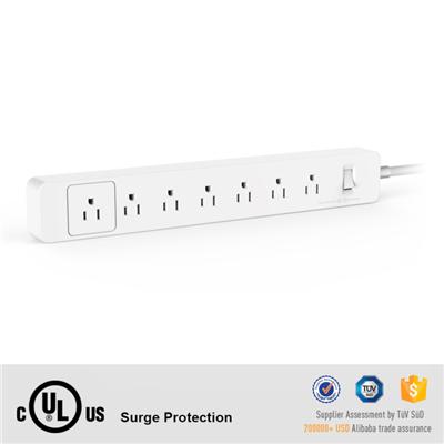 Best Price Surge Protection 7 US Outlet Power Strip With Usb Port For US