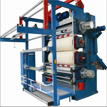 Three/four rollers glazing calender machine for finishing/calendering