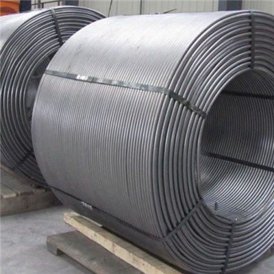 Calcium Ferro Alloy Cored Wire Or SiCa Wire Global Used For Steel-making