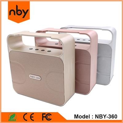 NBY-360 Portable Bluetooth Speaker Shenzhen Factory