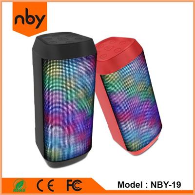 Degree 360 Fancy Pulse LED Music Bluetooth Speaker NBY-19