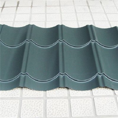 Colored Aluminium Corrugated Roofing Tiles For Tourist Area