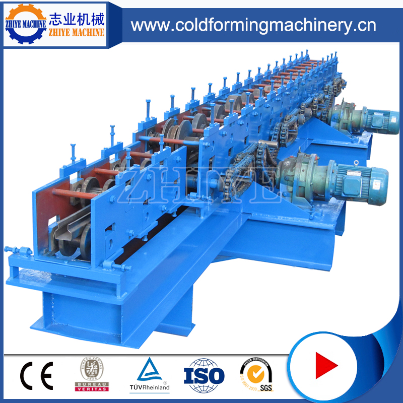 Stackable Rack Frame Upright Rolling MachineEps Or Rockwoll Sandwich Panel Cold Rolling Forming Line