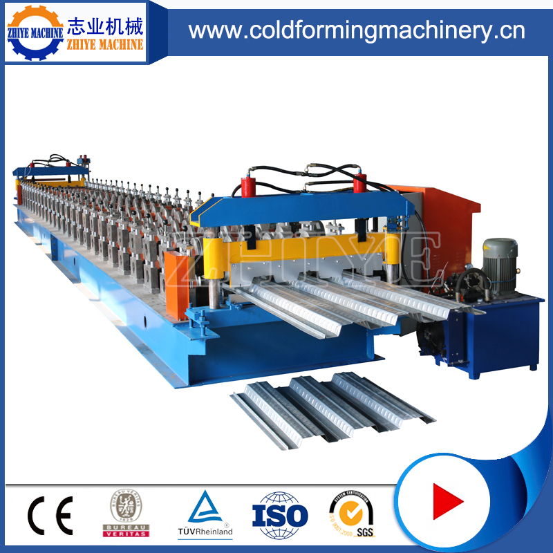 Fully Automatic Color Coated Steel Floor Decking Panel Making Machine