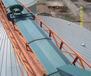 Air-cushion Belt Conveyor for level  transport materials