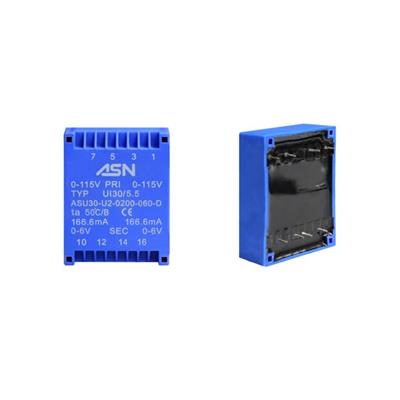 Cutomer Made Low Frequency Encapsulated PCB Mount Power Transformers And High Frequency Power Ferrite Switching Transformers
