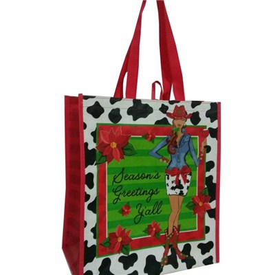 Recycled non-woven shopping bags 