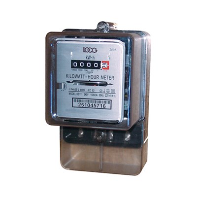 Electromechanical PC Cover Single Phase Meter