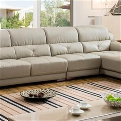 Sofa Cover With Leather Or Microfabric Leather