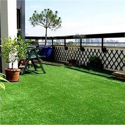 Hot Sale Natural Looking Super Soft 4 Tones Color Artificial Grass For Garden And Courtyard