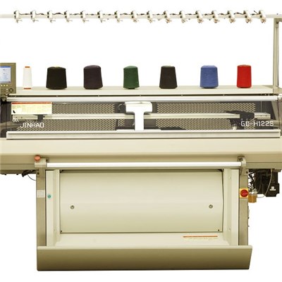 GD-H122S Computerized Flat Knitting Machine Is Easy Handing And Quick Learnable To Make The Producation More Efficient